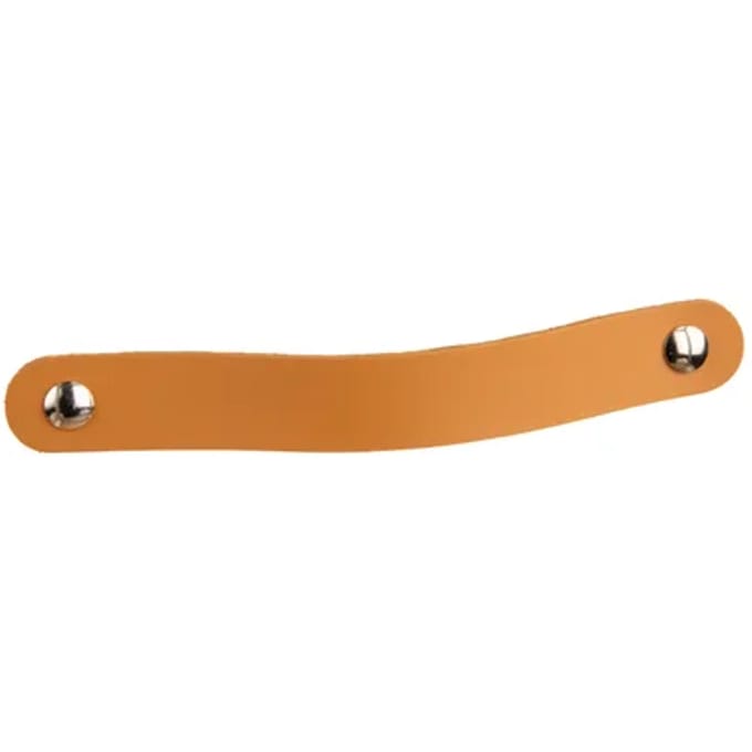 Bertomani Meubelgreep - Leer Ree Kalf Kleur - 128mm - 2 Stuks