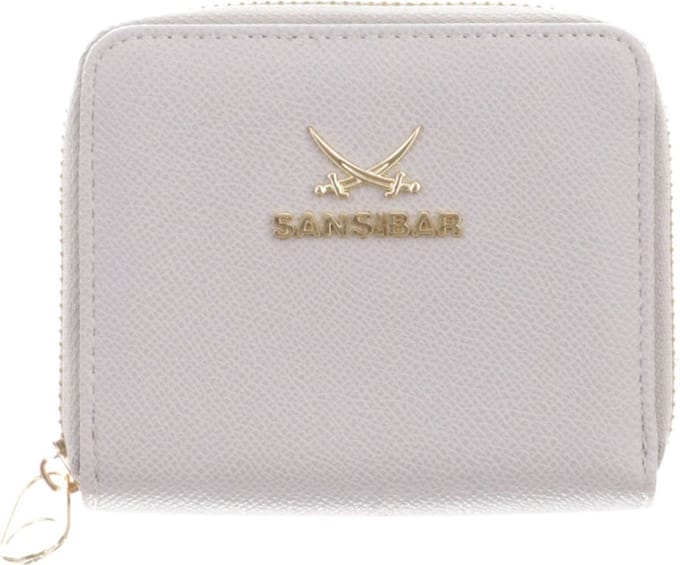 Sansibar Portemonnee Zip Wallet Grey Grijs