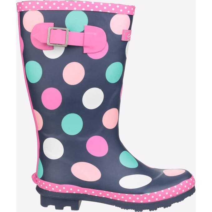 Cotswold Dotty Rubber Multicoloured Wellington Boots