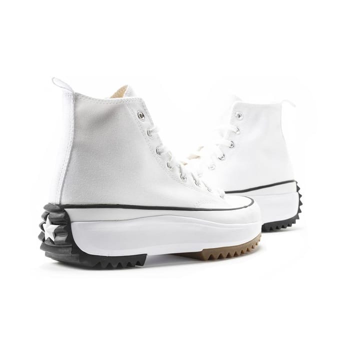 Converse Run Star Hike High Wit Zwart Gum Unisex Sneakers 166799C 42 white
