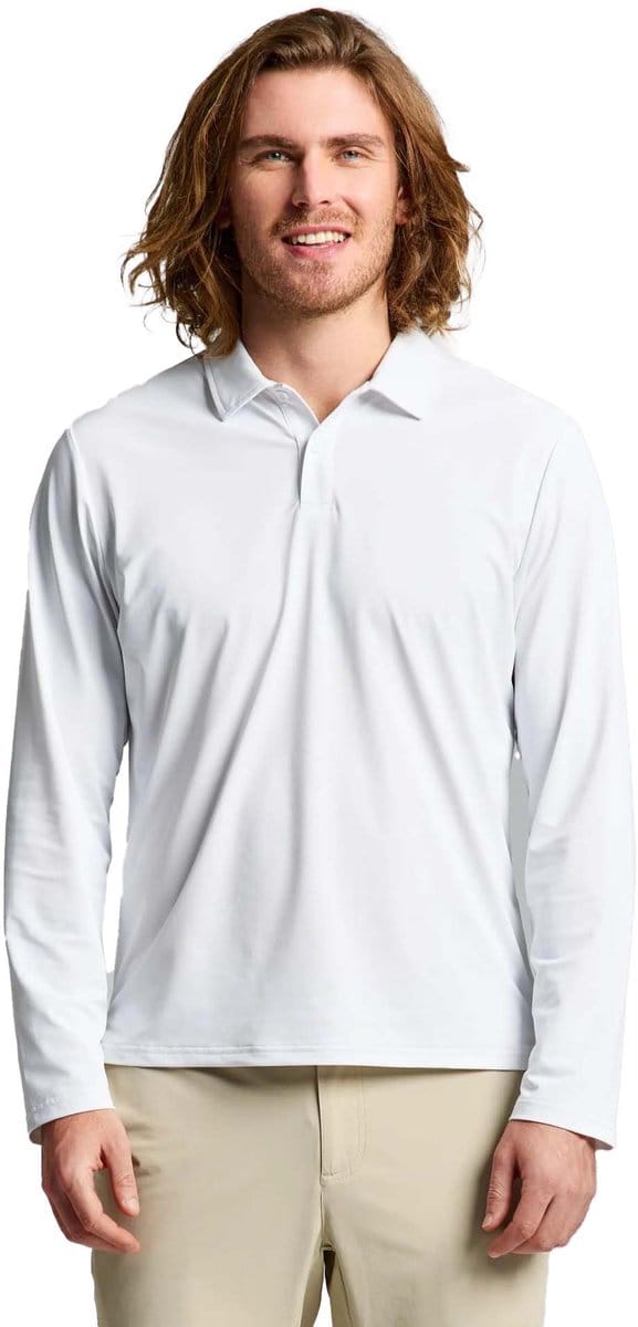 Slam Tech Pique Polo Ls - Sportswear - Volwassen