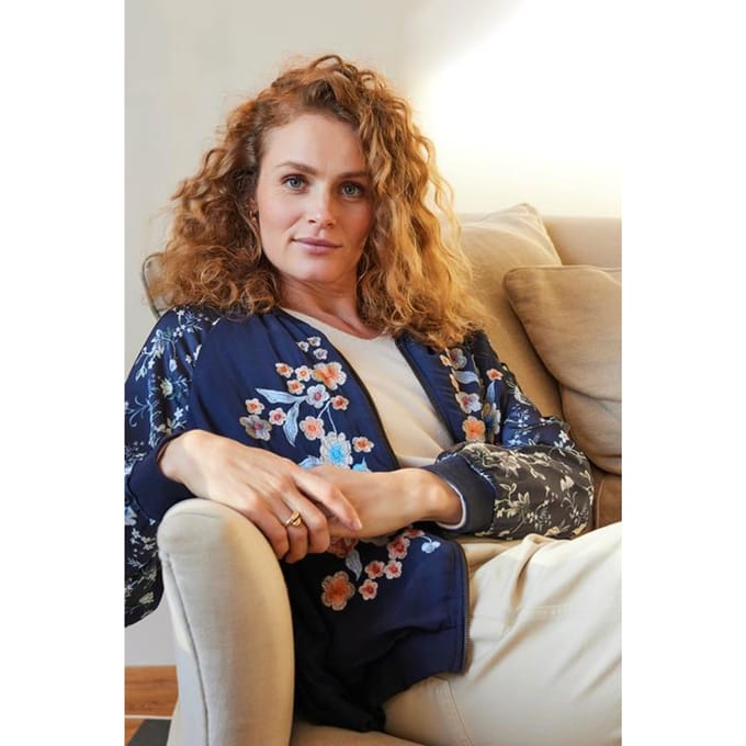 DIDI Dames Bomber Fantasy Flower mix embro maat 40