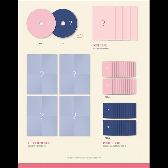 IMOND - Onder mijn eerste mini-album Random ver. pink
