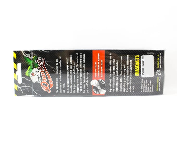 Chasebaits Drunken Mullet 130 mm 37 gram Drijvend Aas 06 (5342)