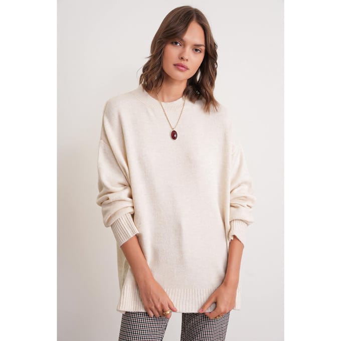 Oversized Gebreide Trui