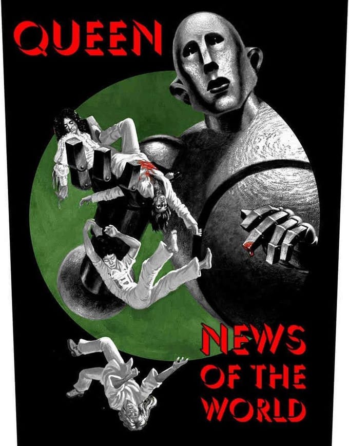 Queen - News Of The World Rugpatch - Multicolours