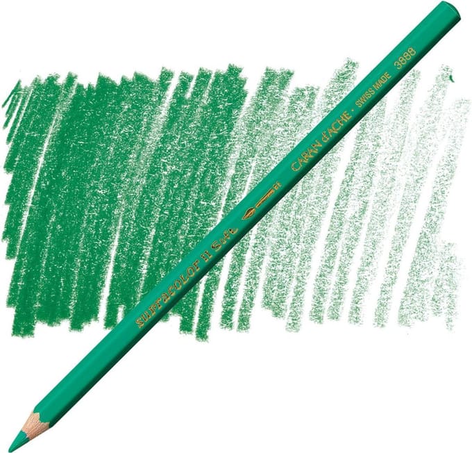 Caran d'Ache Supracolor aquarel potlood 290 empire green
