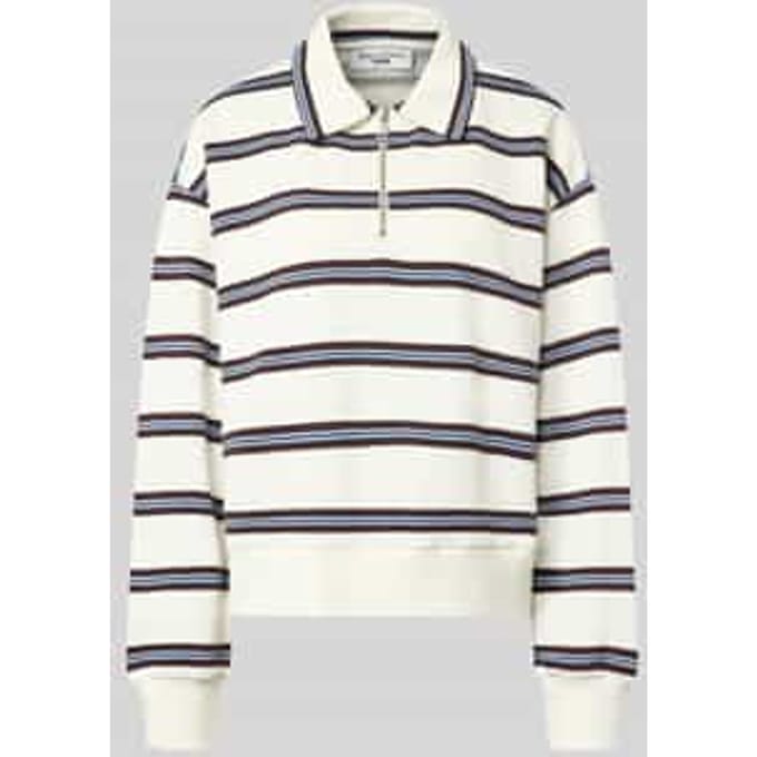 relaxed fit sweatshirt van puur katoen