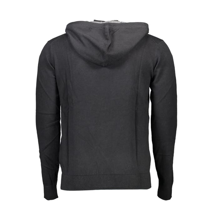 Ritsgebreide Hoodie Trui