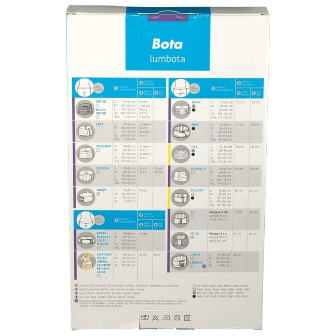 Bota Lumbota Tricosoft 4 Banden Wit Extra Large 1 Verband(en)