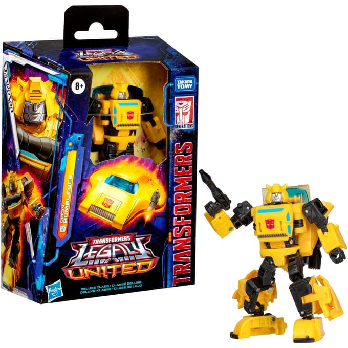 Hasbro Transformers Generations Legacy United Deluxe Class Action Figure Origin Bumblebee 14 cm Action Figuur