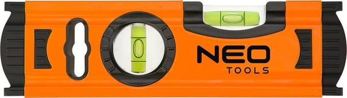 NEO Serie - Aluminium Waterpas - 200mm - 2 Libellen - Professioneel