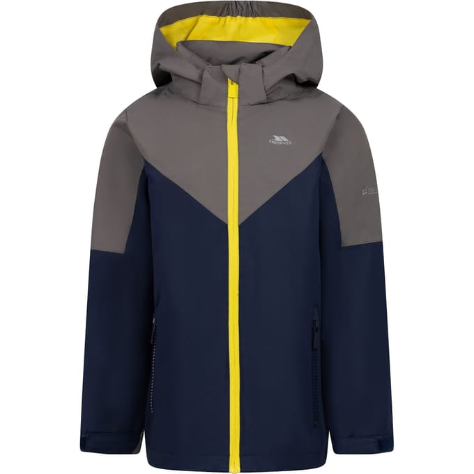 Trespass Blaytor Waterdichte Jas voor Kinderen/Kinderen (Stormgrijs)