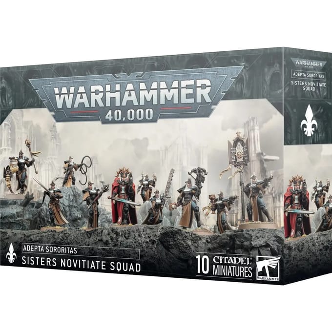 Beeldje Games Workshop Warhammer 40k - Adepta Sororitas Novices (2025)