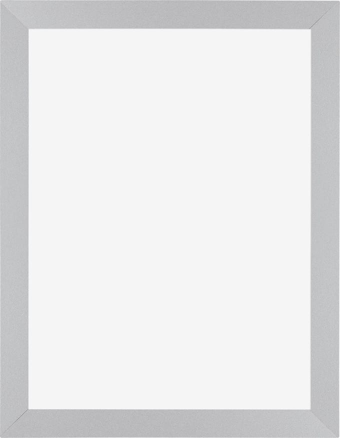 Fotolijst 75x100 cm - MDF - Zilver Mat - Marseille