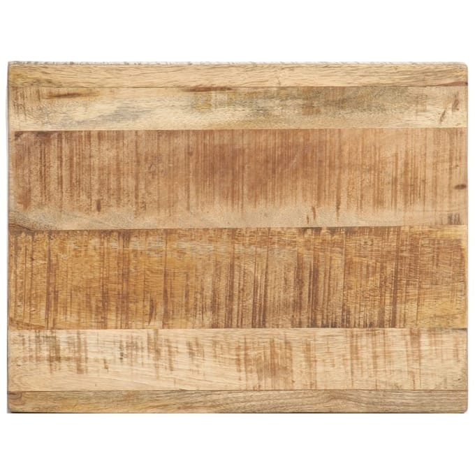 vidaXL - Bijzettafel - 40x30x50 - cm - massief - ruw - mangohout