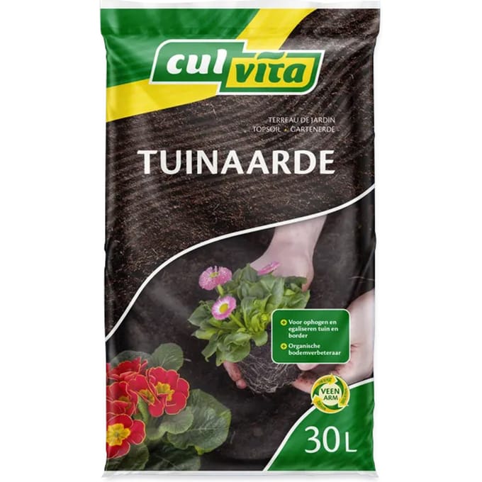Culvita Bemeste Tuinaarde 30 liter zak