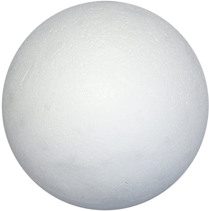 Ballen, d 14,8 cm, wit, 1 stuk