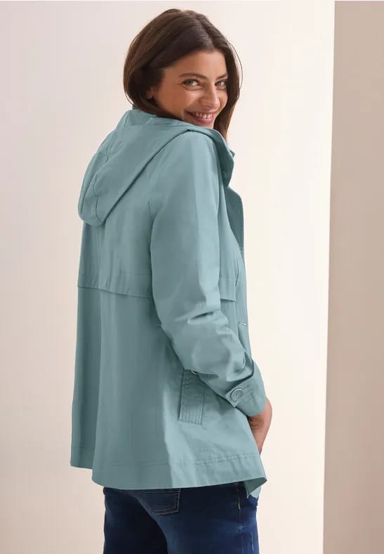 Midi trenchcoat