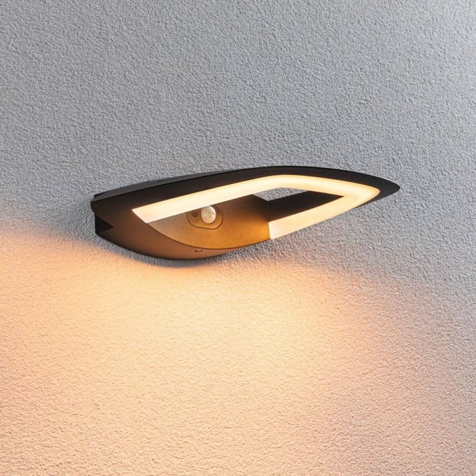 Paulmann Akena 94839 LED-buitenlamp (wand) LED 10.8 W Antraciet