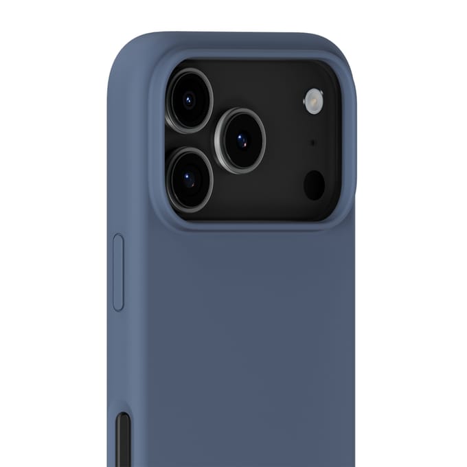 Holdit Silicone Case geschikt voor Apple iPhone 17 Pro - Pacific Blue