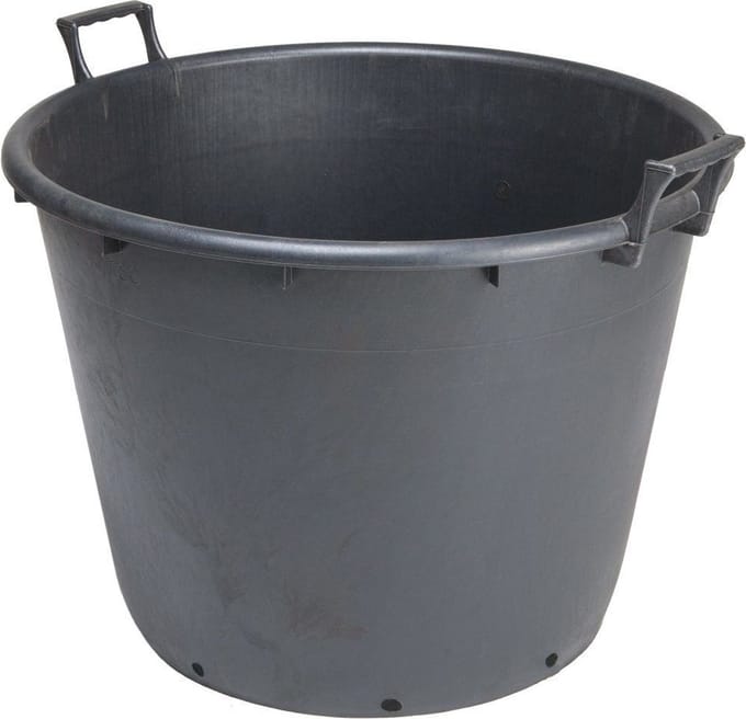 Boomkuip 130 liter - Zwart