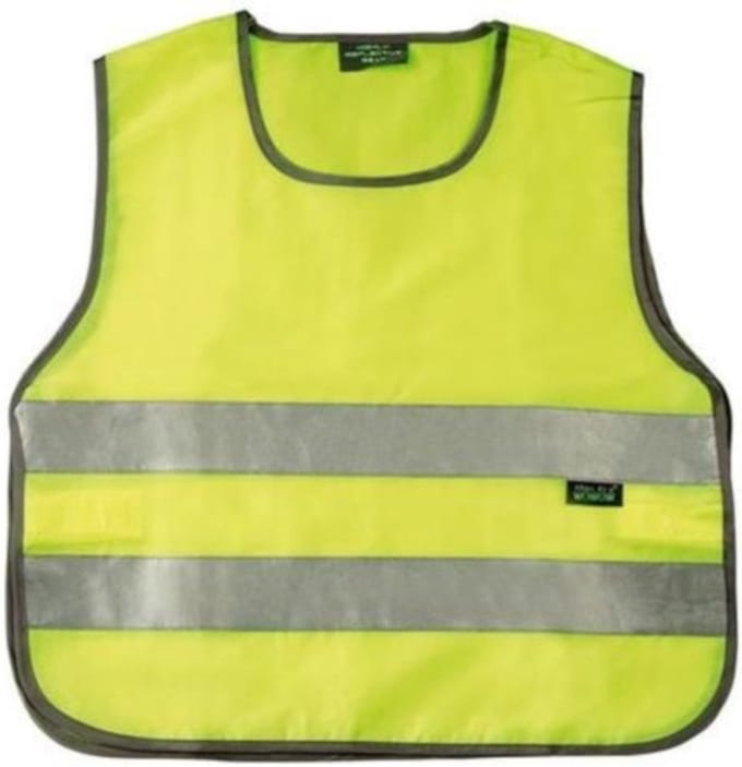 Wowow Reflectievest Light Unisex Geel Maat L