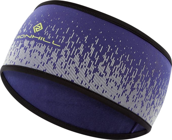 Ronhill | Reflect Headband | Night Headband | Hardloop Hoofdband | Deep Ocean/Reflect | S/M
