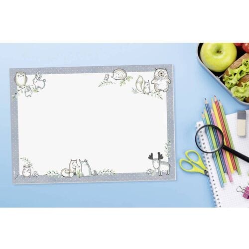 Sigel HO910 Bureau onderlegger Wit (b x h) 42 cm x 0.5 cm 30 vellen 1 stuk(s)