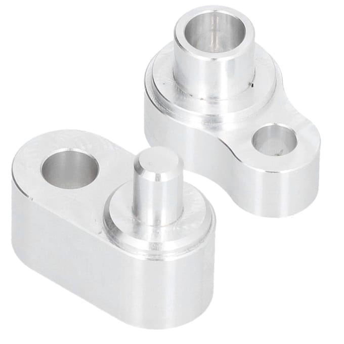 Achter AC Afsluitkit Aluminium Accessoires Geschikt voor Chrysler Town&Country 2012?2016 white