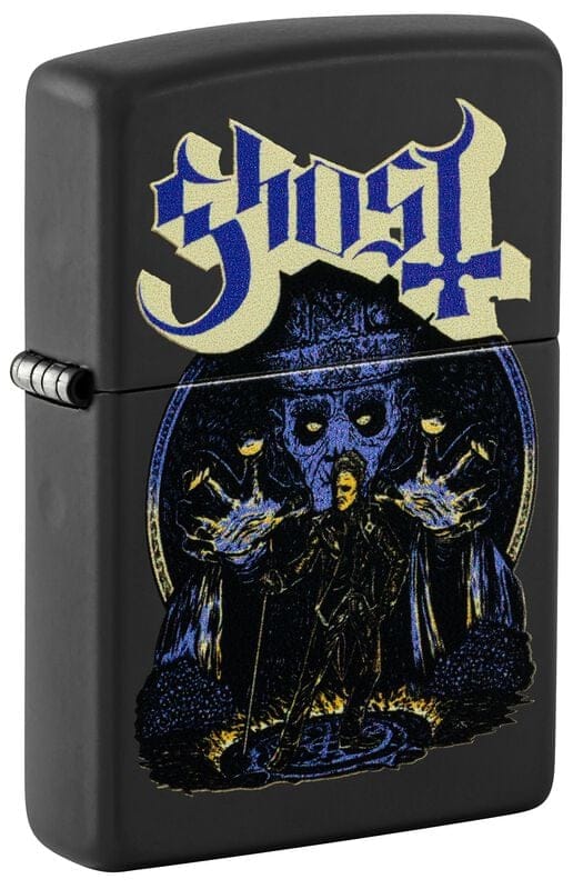 Ghost Zippo - Black Matte Unisex Aansteker - Neutraal - Standard