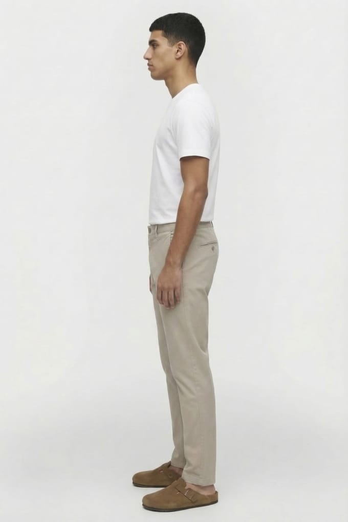 Dstrezzed Marlon Summer Chino Sand Maat: 29 | Chino's Outlet | Heren | Beige