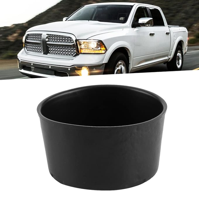 Rubberen Auto Waterbekerhouder Standaard Auto Accessoire Geschikt voor Dodge RAM 1500 2500 3500 black