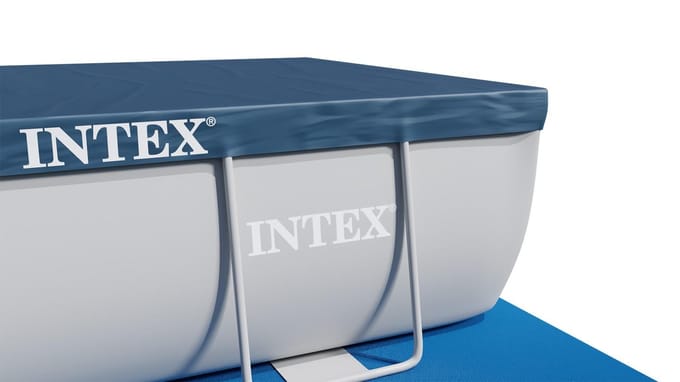 Intex Prism Frame Serie - Framezwembad - 488x244x107 cm - Met Accessoires - Blauw