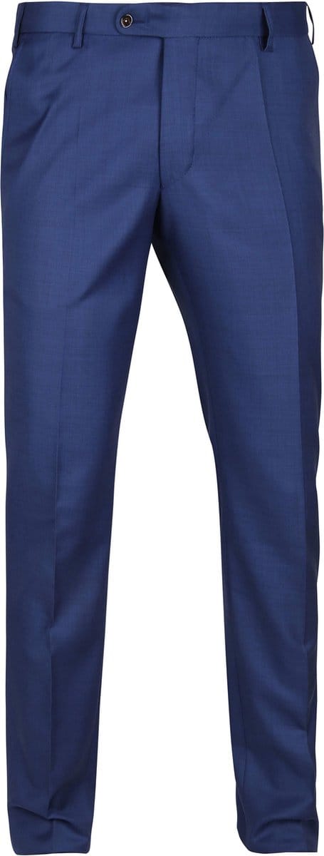 Suitable Pantalon Evans Wol Blauw - Maat 46 - Heren