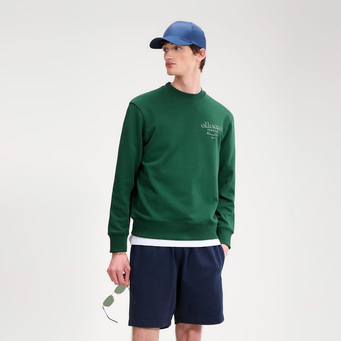 Ellesse Scroll Sweatshirt Heren