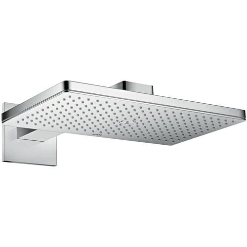 AXOR ShowerSolutions overhead shower 460 / 300 1jet with shower arm and square rosette 35278000