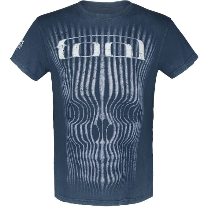 Tool T-shirt - Grid Skull - S tot 3XL - voor Mannen - blauw