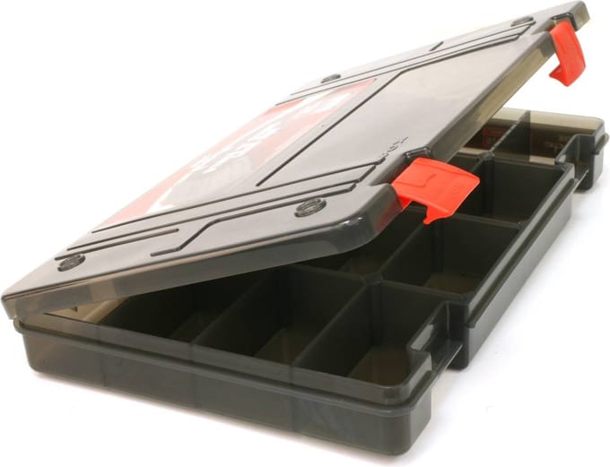 Fox Rage Stack n Store Box - Large Shallow - Zwart