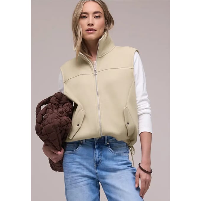 Kort vest met trekkoord