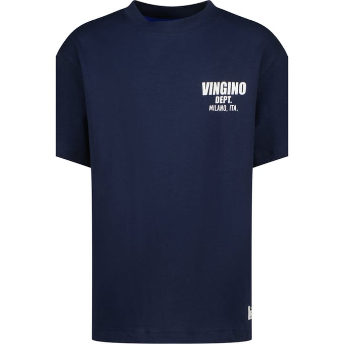 Vingino Basic-oversized Dark Blue Taglia: 8 | T-shirt Outlet | Unisex | Blu
