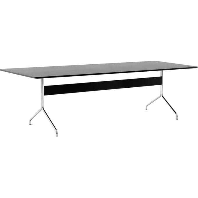&Tradition Pavilion Eettafel AV18, AV19 & AV24 - zwart - black - 250 x 110 cm