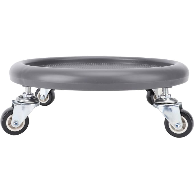 Schijfwiel Roller Trainer 360 Graden Rollend Verbeterde Krachtoefening Draagbaar Multifunctioneel gray