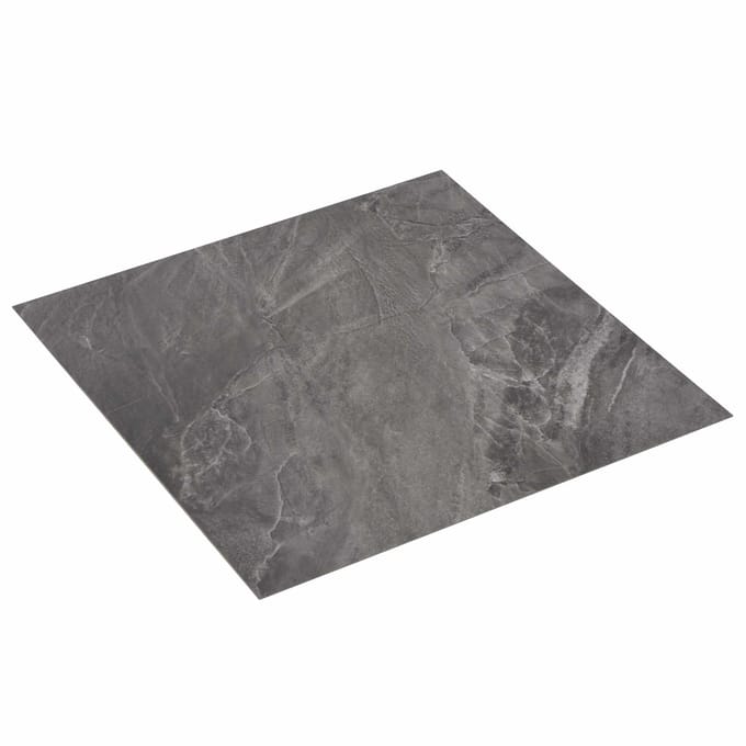 vidaXL - Vloerplanken - Zwart - en - Wit - 5,11 - m² - 55 - st - PVC