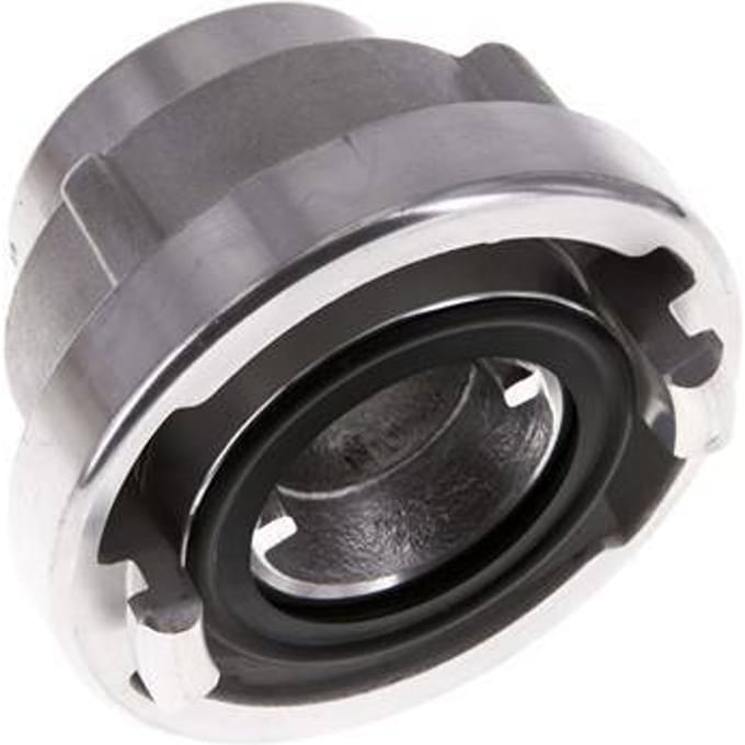 52-C (66 mm) Gesmeed Aluminium Storz-koppeling G 1 1/2'' Binnendraad Draaibaar