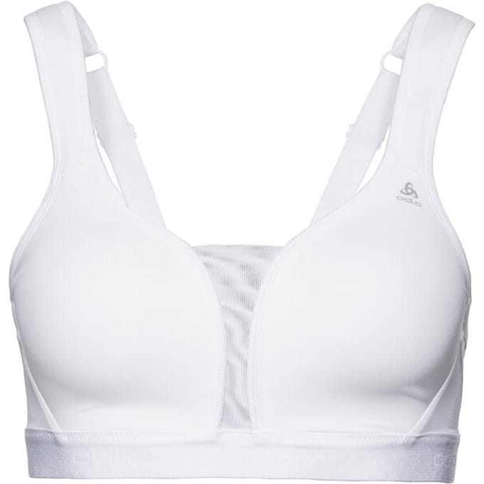 Odlo High Sport BH Dames, wit Maat 90B