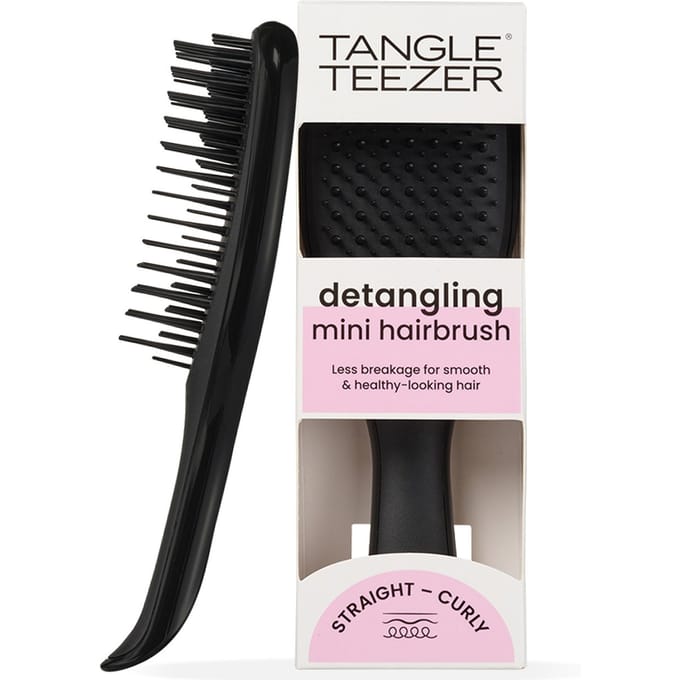 Tangle Teezer The Ultimate Detangler Mini Liquorice Black Mini Borstel Zwart