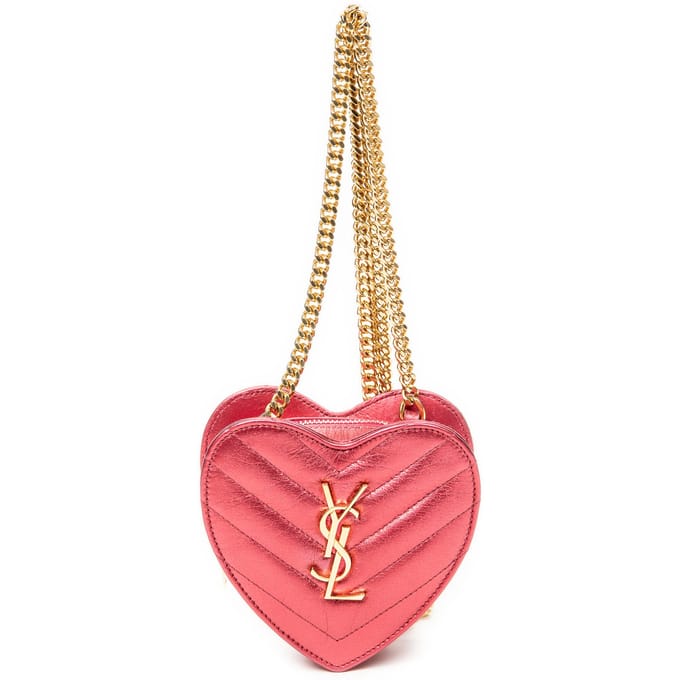 Love Heart Chain Bag  Schoudertas