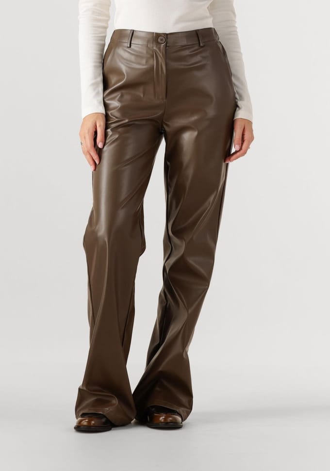 Ydence Pants Marlee Tall Broeken Dames - Bruin - Maat M TALL