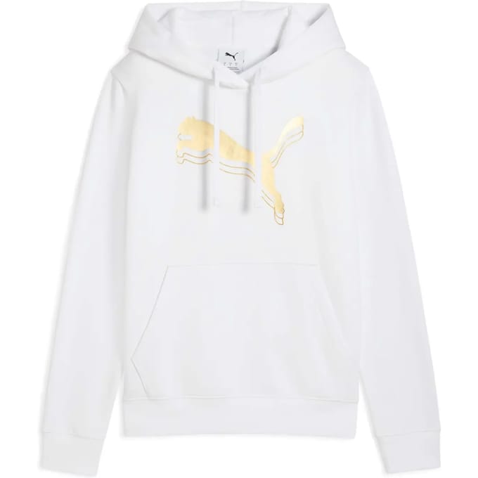 Dames Hoodie Puma Ess Metallic Fl